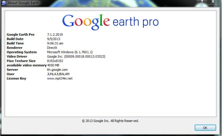 Google Earth Pro 7.3.4.8642 Crack With License Key Full Download 2022